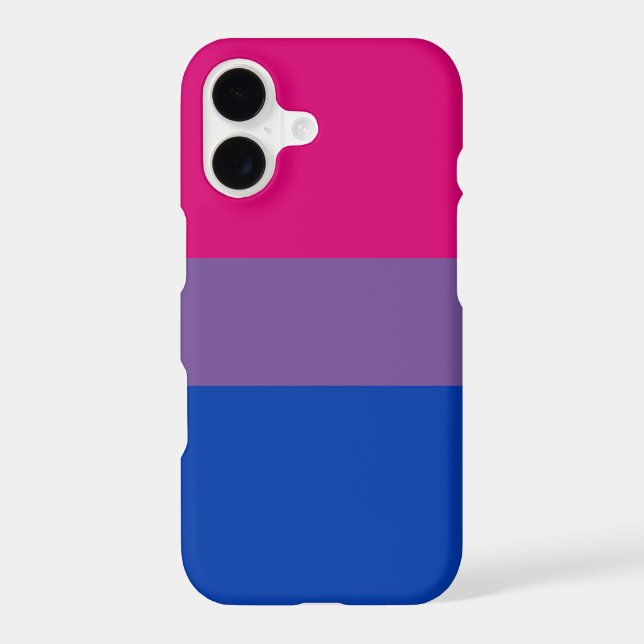 Bisexual Pride Flag Iphone Case (Back)