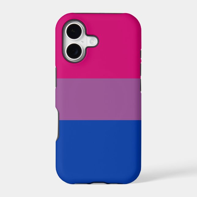 Bisexual Pride Flag Iphone Case (Back)
