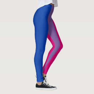Bisexual Pride Flag Leggings
