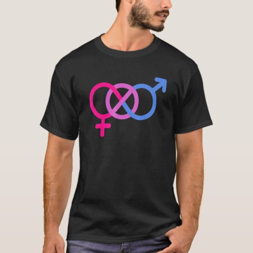 Bisexual Pride Flag Lgbtq Gay Pride Parade I Go Bo T_Shirt