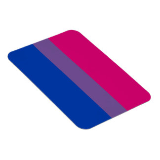 Bisexual Pride Flag Magnet
