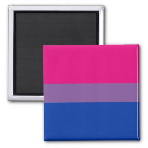 Bisexual Pride Flag Magnet