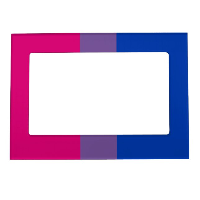 Bisexual Pride Flag Magnetic Frame (Front)