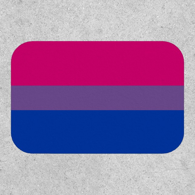 Bisexual Pride Flag Patch (Front)