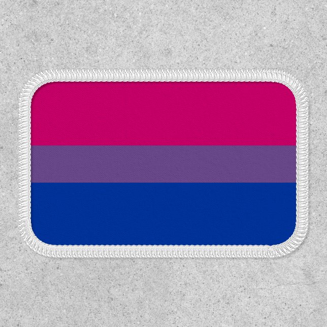 Bisexual Pride Flag Patch (Front)
