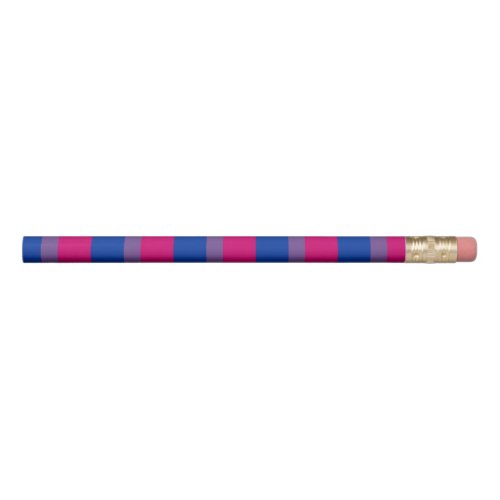 Bisexual pride flag pencil