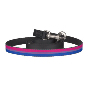Bisexual Pride Flag Pet Leash