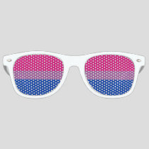 Bisexual Pride Flag Retro Sunglasses