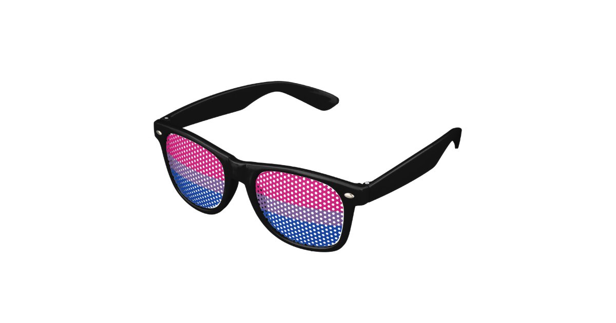 Bisexual Pride Flag Retro Sunglasses Zazzle