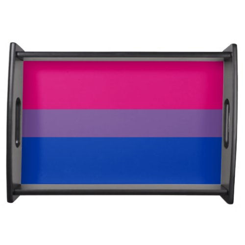 Bisexual Pride Flag Serving Tray