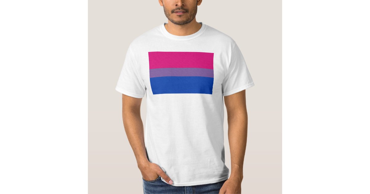 bi pride flag shirt