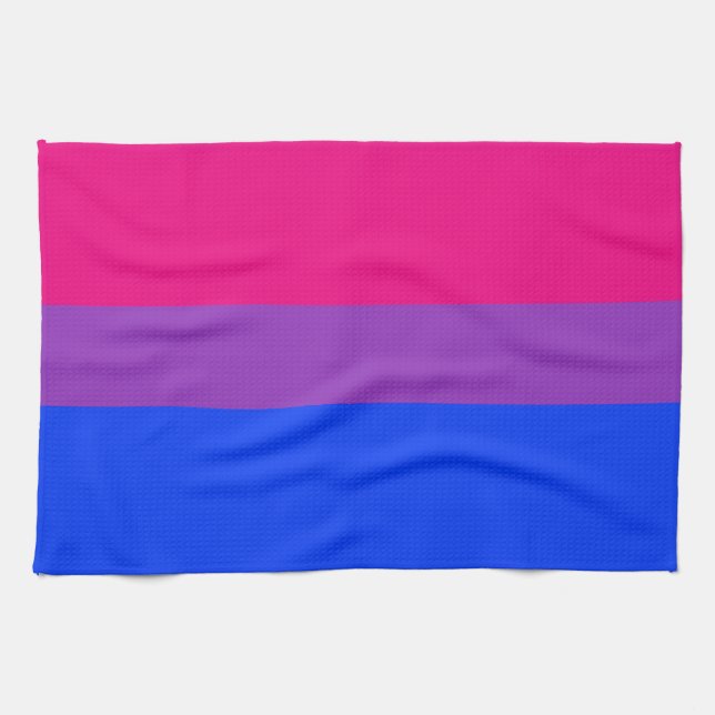 Bisexual Pride Flag Towel (Horizontal)
