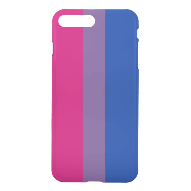 Bisexual Pride Flag Uncommon iPhone Case (Back)