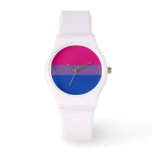 Bisexual Pride Flag Watch at Zazzle
