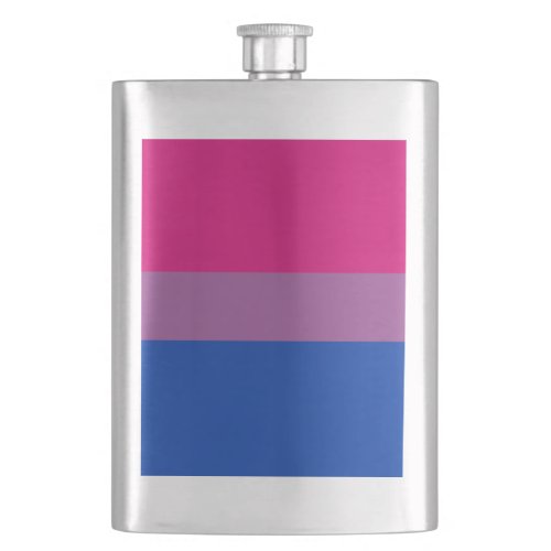 Bisexual Pride Flask