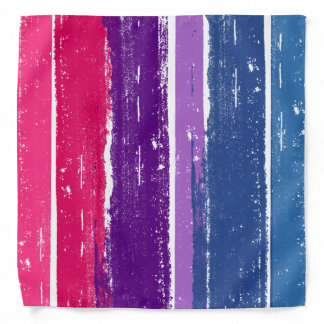 BISEXUAL PRIDE INK BAR BANDANA