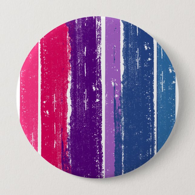BISEXUAL PRIDE INK BAR PINBACK BUTTON (Front)