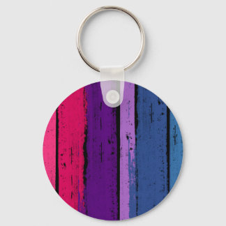 BISEXUAL PRIDE INK BAR -.png Keychain