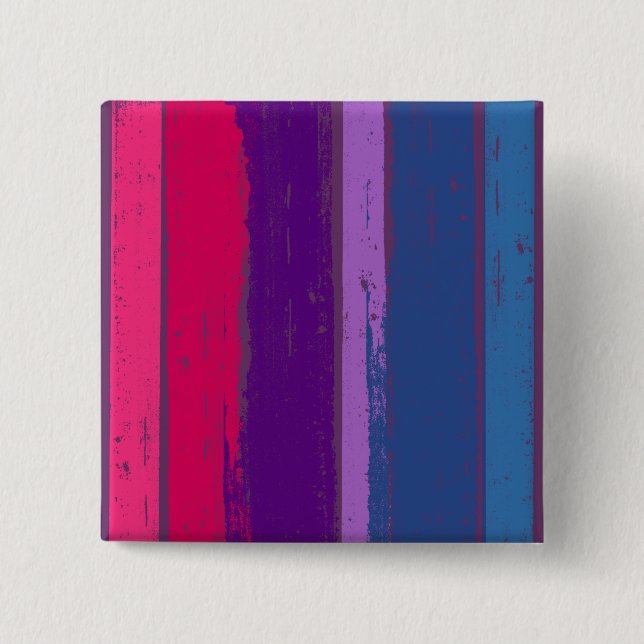 BISEXUAL PRIDE INK BAR -.png Pinback Button (Front)