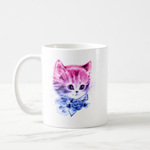 Bisexual Pride Kitty Coffee Mug