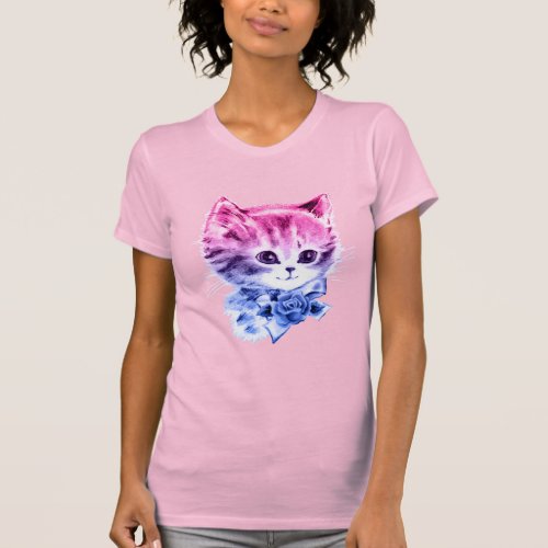 Bisexual Pride Kitty T_Shirt