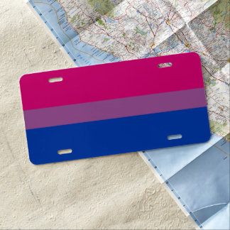 Bisexual Pride! License Plate