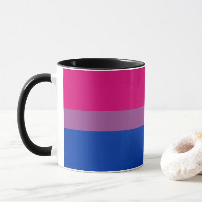 Bisexual Pride! Mug (With Donut)