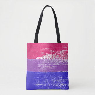 Bisexual Pride Paint Tote Bag