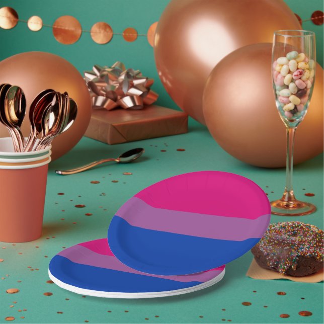 Bisexual Pride! Paper Plates (Multi)