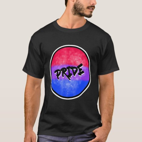 Bisexual Pride Rainbow Bisexual Flag Lgbt Gay T_Shirt