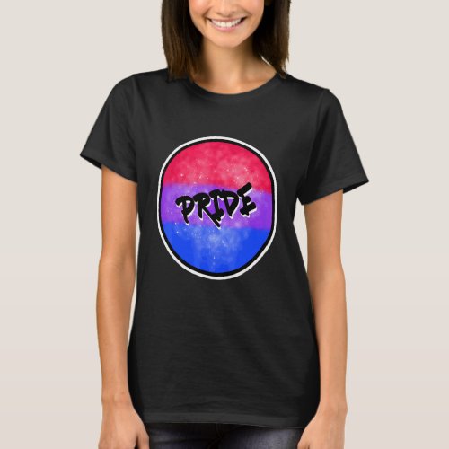 Bisexual Pride Rainbow Bisexual Flag Lgbt Gay T_Shirt