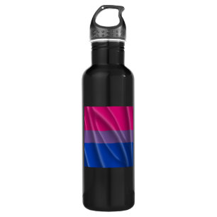 BISEXUAL PRIDE STAINLESS STEEL WATER BOTTLE