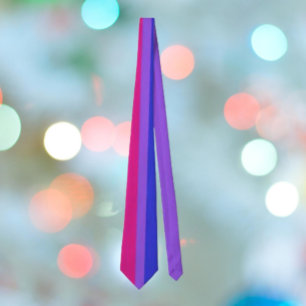 Bisexual Pride Statement Tie