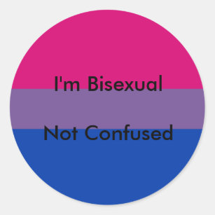 Bisexual pride stickers