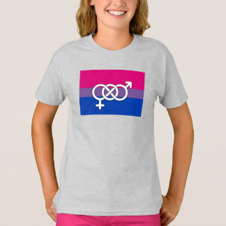 Bisexual Pride Symbol Flag T-Shirt