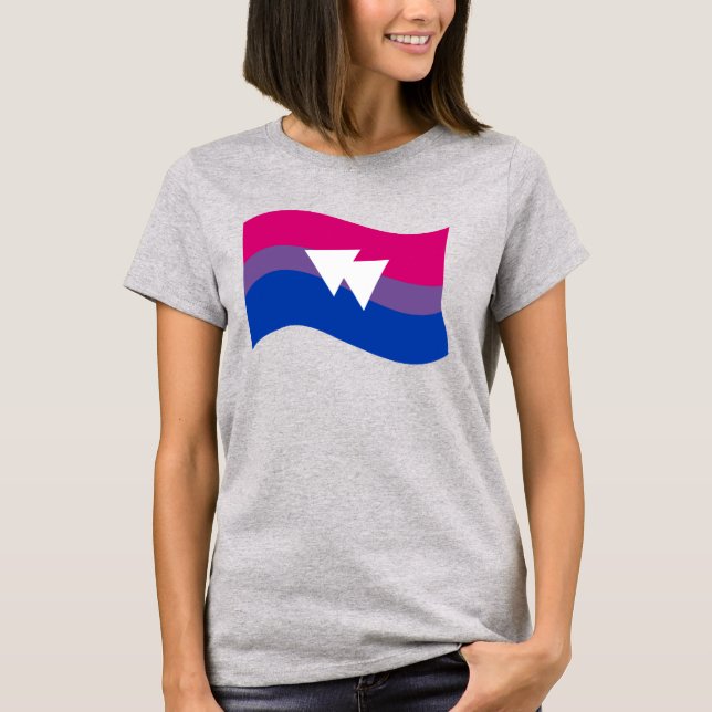 Bisexual Pride T-Shirt (Front)