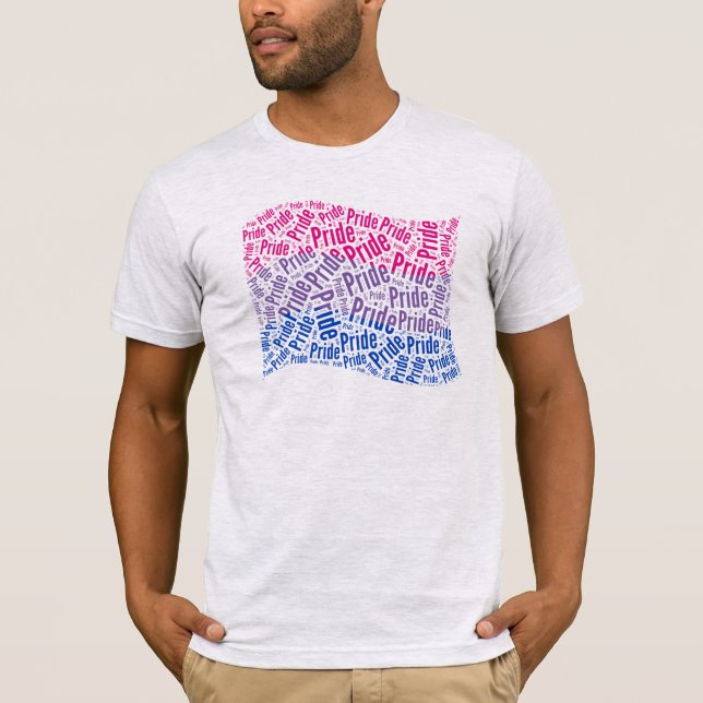 Bisexual Pride T-Shirt (Front)