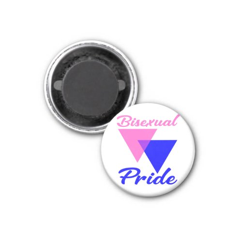 Bisexual Pride Triangles  Magnet