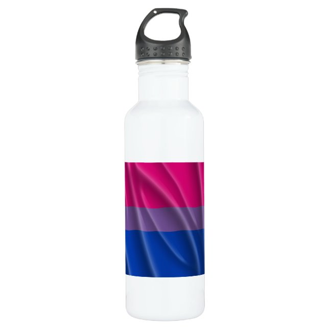 BISEXUAL PRIDE WATER BOTTLE (Front)