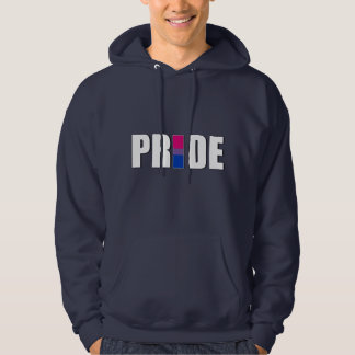 BISEXUAL PRIDE WORD FLAG HOODIE