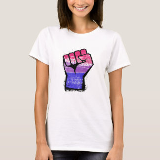 Bisexual Protest Fist T-Shirt