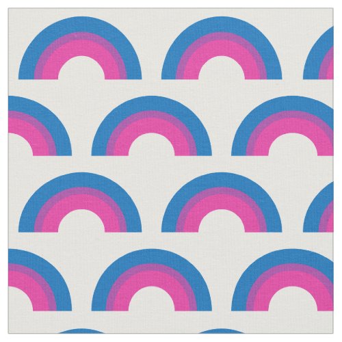 Bisexual Rainbow Cute LGBTQ Fabric