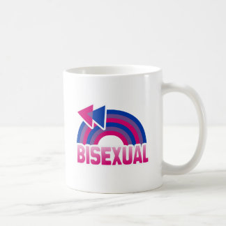 BISEXUAL RAINBOW FLAG COFFEE MUG