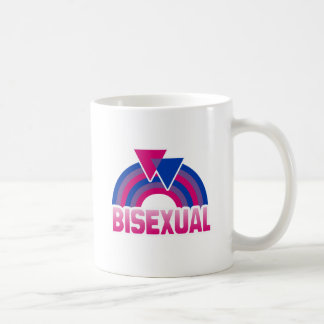 BISEXUAL RAINBOW FLAG COFFEE MUG