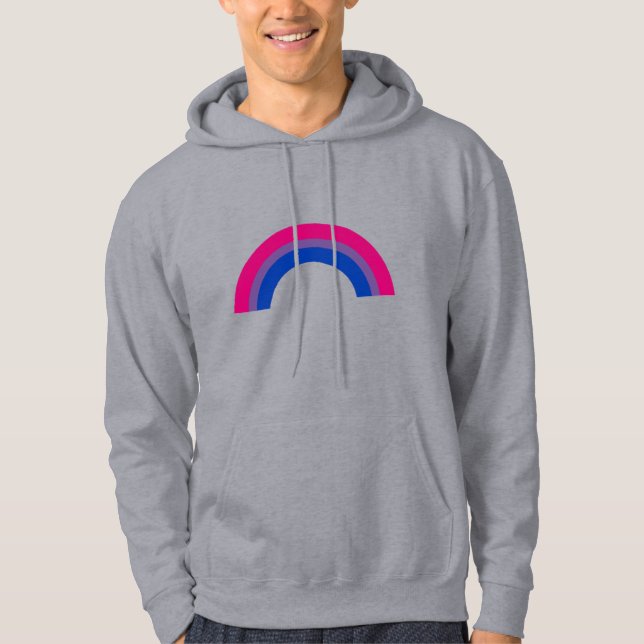 Bisexual Rainbow Hoodie (Front)