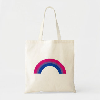 Bisexual Rainbow Tote Bag