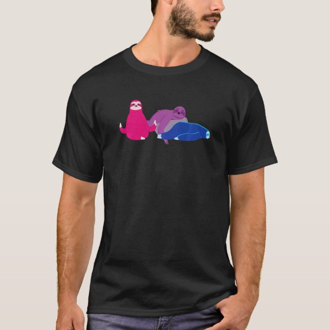 Bisexual Sloth T-Shirt (Front)