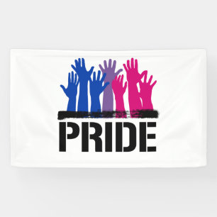 Bisexual Together Pride Banner