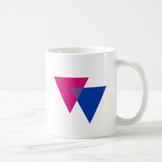 BISEXUAL TRIANGLE SYMBOL COFFEE MUG