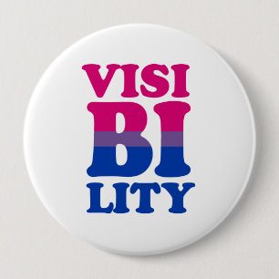 Bisexual Visibility Pinback Button